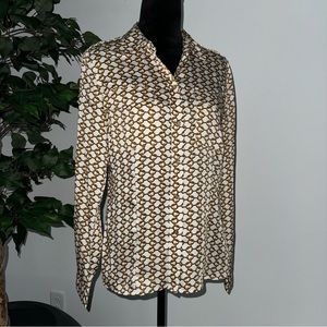 Michael Kors Chain Blouse Medium